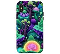 Alien Flora Surreal Botanical Fantasy World Graphic Case for iPhone X/XS