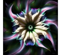 Alien Flower Puzzle Plant Series, Smooth Edges, Dust - Free Perfect Interlocking, Suitable for Home Decoration, Birthday Gifts, Suitable for Both Men and Women_500pcs