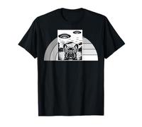 Alien French Bulldog UFO Encounter T-Shirt