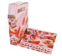 Alien Go Flavored Rolling Papers,20 Packs Watermelon Cigarette Papers ultra thin(Total 660 Leaves), Natural Taste&Smooth Burn