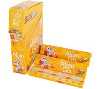 Alien Go Rolling Papers,20 packs 108mm Orange Flavored Papers,660 Leaves Premium Fruit Cigarette Papers Slow Burn