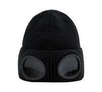 Alien Goggles Unisex Beanie Winter Knitted Cuffed Soft Warm Hat for Men / Women Ski Watch Cap Winter Men's Hat, black, One Size