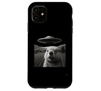 Alien Gopher UFO Abduction Funny Sci Fi Groundhog Day Case for iPhone 11