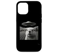 Alien Gopher UFO Abduction Funny Sci Fi Groundhog Day Case for iPhone 12/12 Pro