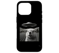 Alien Gopher UFO Abduction Funny Sci Fi Groundhog Day Case for iPhone 16 Pro