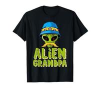 Alien Grandpa Father's Day Extraterrestrial Aliens UFO Papa T-Shirt