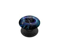 Alien Gray Reaching From Black Hole Galaxy UFO PopSockets Adhesive PopGrip