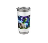 Alien Hacker Ethical hack Secure Systems Cybersecurity Gift Stainless Steel Insulated Tumbler