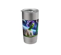 Alien Hacker Ethical hack Secure Systems Cybersecurity Gift Stainless Steel Insulated Tumbler