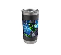 Alien Hacker Ethical hack Secure Systems Gift Stainless Steel Insulated Tumbler