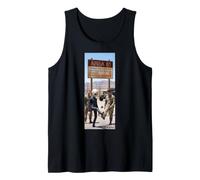 Alien Hacky Sack at Area 51 Funny UFO Desert Game Tank Top