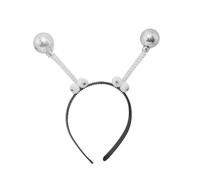 Alien Headband Lovely Martian Antenna Headband for Cosplay Stage Performance Silver