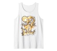 Alien Howling at the Moon Meme Tank Top