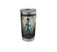 Alien in The Woods Stainless Steel Insulated Tumbler