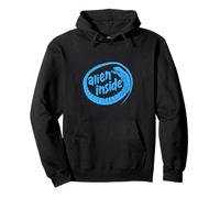 'Alien Inside' Funny Xenomorph Sci-fi Earth Movie Design Pullover Hoodie