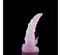 Alien-Inspired Monster Dildo Adult Toy for Men and Women - Silicone Fantasy with Suction Cup Base, G-Spot and Anal Stimulator, Couples Pleasure Game (Small)