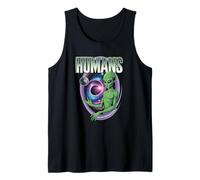 Alien Introvert Eww People Humans Outer Space Sci Fi Tank Top