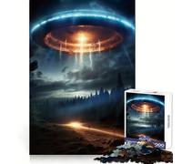 Alien Invasion Jigsaw Puzzles for Adults 1000 Brain Exercise Smooth Cut Home Activity (38x52cm)