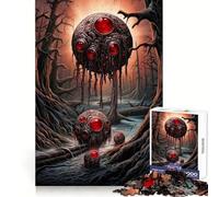 Alien Invasion on Earth Jigsaw Puzzles for Adults 1000 Pieces Unwind Game Firm Edge Playful Challenge Wall Display (50x75cm)