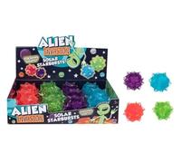 Alien Invasion Solar Starbursts Flashing Light-Up Spiky Balls, 4 Colours, Ages 3+ - 1 SENT AT RANDOM