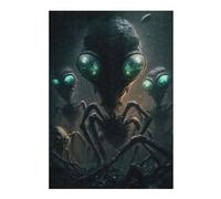 Alien Invasion The Arrival Decorative Jigsaw Puzzle for Adults, 300 PCS