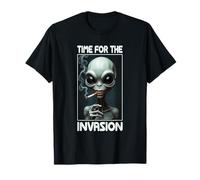 Alien It's Time for The Invasion T-Shirt