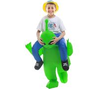 Alien Kidnapping Inflatable Costume Spooktacular Creations Adult Halloween Christmas Funny Cosplay Party Festival Mask Prom (120-150cm)
