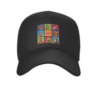 Alien Life Form ALF Collage Unisex Baseball Cap, Custom Adjustable Cap, Dad Gordon Shumway Hat, Spring Snapback Caps