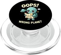 Alien Lost on Earth Oops Wrong Planet Area 51 PopSockets PopGrip for MagSafe