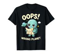 Alien Lost on Earth Oops Wrong Planet Area 51 T-Shirt