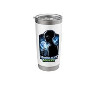 Alien Lover Funny Alien Cute Alien Emo Alien Sad Alien Stainless Steel Insulated Tumbler
