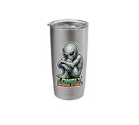 Alien Lover Funny Alien Cute Alien Emo Alien Sad Alien Stainless Steel Insulated Tumbler