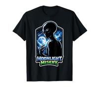 Alien Lover Funny Alien Cute Alien Emo Alien Sad Alien T-Shirt