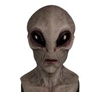 Alien Mask Realistic Creepy Halloween Mask Full Head Latex Horror Masks Alien Cosplay Costume Party Aliens 3D Full Face Masks Anime Movie Aliens Costume Cosplay Accessories Prop For Carnival Christmas