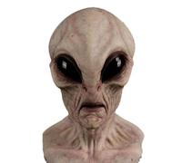 Alien Mask Realistic Creepy Halloween Mask Full Head Latex Horror Masks Alien Cosplay Costume Party Aliens 3D Full Face Masks Anime Movie Aliens Costume Cosplay Accessories Prop For Carnival Christmas