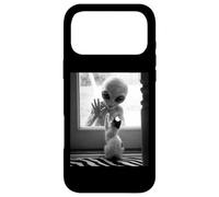 Alien Meet Cat UFO Creepy Aesthetic Cat Lover Men Women Kids Case for iPhone 17 Pro Max