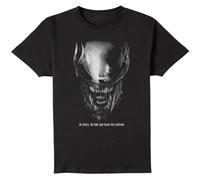 Alien Men's Close Up T-Shirt in Black | Size: Large Alien Black L