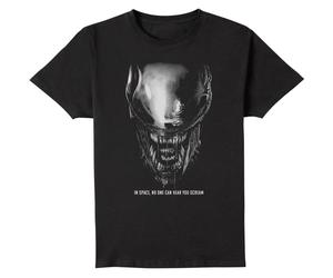 Alien Men's Close Up T-Shirt in Black | Size: XL Alien Black XL