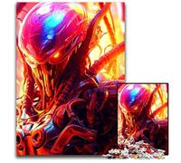 Alien Monster Jigsaw Puzzles for Adults 1000 Piece Puzzles for Adults for Birthdays Holidays Best for Christmas 1000 PCS(75x50cm)