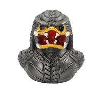 Alien Monster Themed Resin Duck Figurine Horror Movie Character Creepy Creature Collectible Statue Novelty Craft Decorative Ornament for Desktop Shelf Home Office Decor Gift