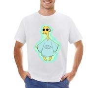 Alien Mr Burns T-Shirt Short Sleeve tee Korean Fashion Men's t-Shirts White L