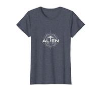 Alien Nation: Cosmic Explorer for UFO Enthusiasts T-Shirt, Women, Heather Blue, XS