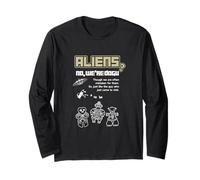 Alien? No, we’re DOGU. Funny Japanese Jomon, archaeology Long Sleeve T-Shirt