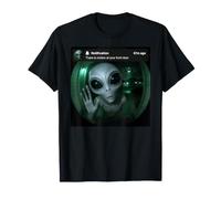Alien Notification There is Motion At Your Front Door Men T-Shirt
