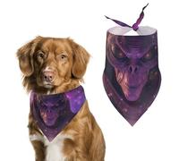 Alien Origins Dog Bandanas Triangle Scarfs Printing Bib Scarf Adjustable Accessories for Small Dogs And Cats