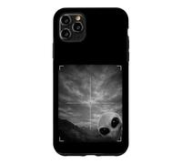 Alien Peeking During Mountain UFO Detection Case for iPhone 11 Pro Max