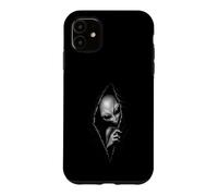 Alien Peeking From The Shadows Mysterious Visitor Case for iPhone 11