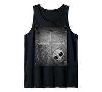 Alien Peeking Into Canyon UFO Tracking Scene Tank Top