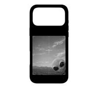 Alien Peeking Into UFO Tracker Desert Encounter Case for iPhone 17 Pro Max
