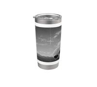 Alien Peeking Into UFO Tracker Desert Encounter Stainless Steel Insulated Tumbler